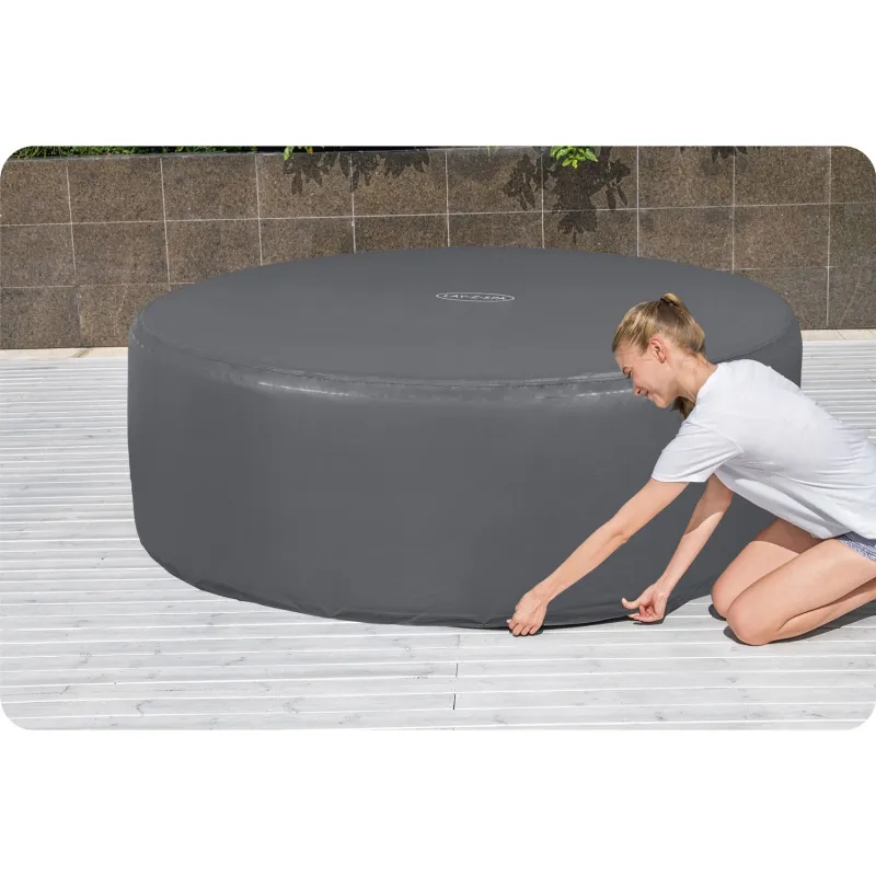 Fedél SPA-hoz 196 x 71 cm Bestway 60318, ideális védelem a kertben