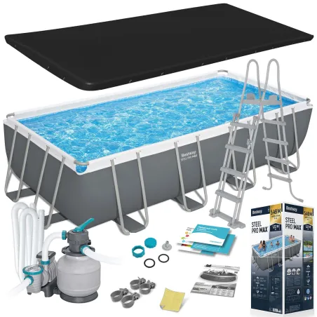 Bestway 56466N kerti medence 549 x 274 x 122 cm, tartós felépítés