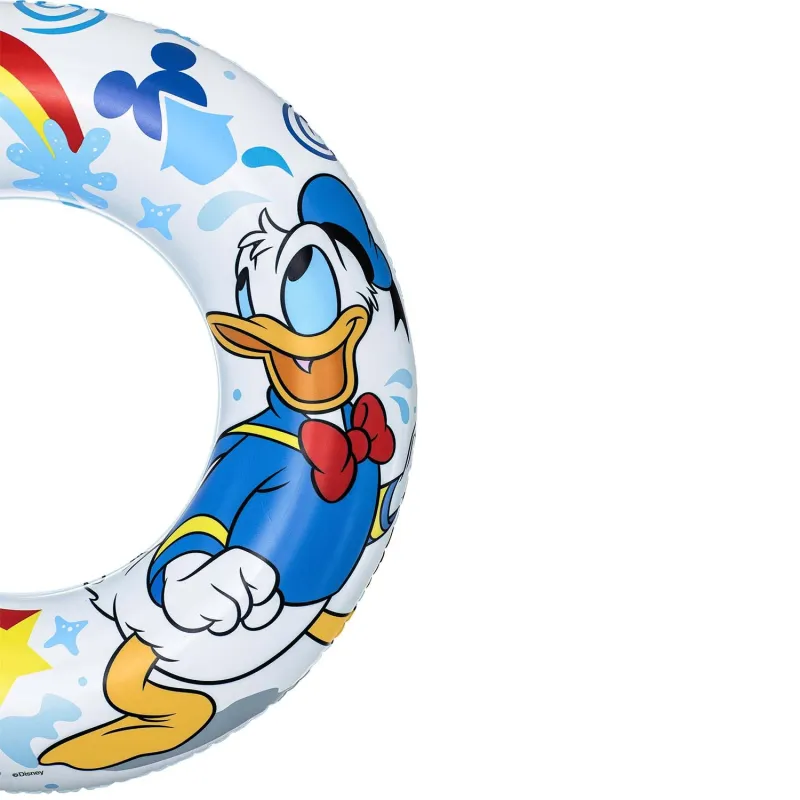Mickey és Donald úszógyűrű, tökéletes a gyerekeknek a vízben való játékhoz