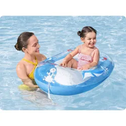Delfin strandmatrac 102 x 69 cm, tökéletes a strandra és a medencébe Bestway 34037