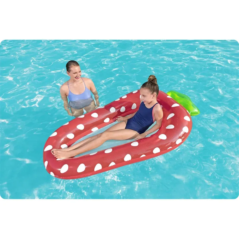 Eper matrac Bestway 43644, színes és kényelmes