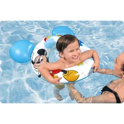 Mickey úszógumi, 76 cm, biztonságos gyerekeknek a vízben