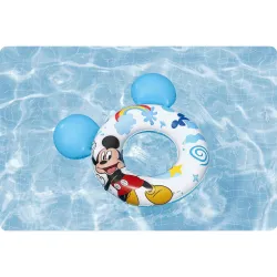 Mickey úszógumi 76 cm, tökéletes szórakozáshoz a medencében vagy a strandon