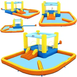 Beach Bounce Felfújható Játszótér 365 × 340 × 152 cm Bestway 53381