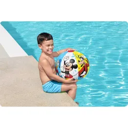 51 cm Mickey és Barátai Strandlabda, ideális nyári szórakozáshoz