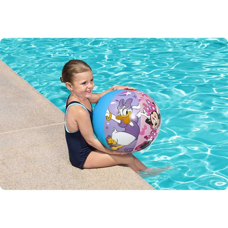Tartós 51 cm-es strandlabda, kifejezetten kültéri szórakozáshoz