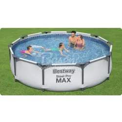Bestway 56408 kertmedence 305 x 76 cm 17-az-1-ben, tökéletes nyári szórakozáshoz a kertben