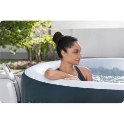 Zöld felfújható SPA Lay-Z Miami 6 személyes, tökéletes a kerthez