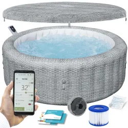 Felfújható SPA Lay-Z Bali Grey 6 személy Bestway 6001N