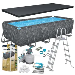 Bestway 561KA Vázas Medence 549 x 274 x 132 cm 11-in-1