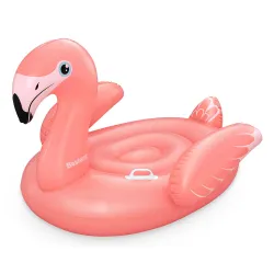 Ideális a kertbe flamingós felfújható matrac 138 x 107 cm Bestway 41525