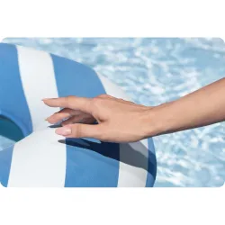 Comfort Plush felfújható fotel, ideális kertbe vagy strandra, gyerekeknek és felnőtteknek