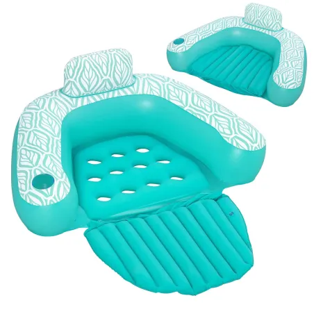 Comfort Plush Pro felfújható úszó fotel, kényelmes pihenéshez Bestway 43719