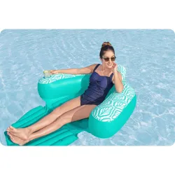 Comfort Plush Pro felfújható fotel, ideális kerthez és vízi pihenéshez