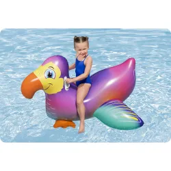 Felfújható úszómatrac gyerekeknek tukan 141cm, nagyszerű vízi játékhoz gyerekeknek