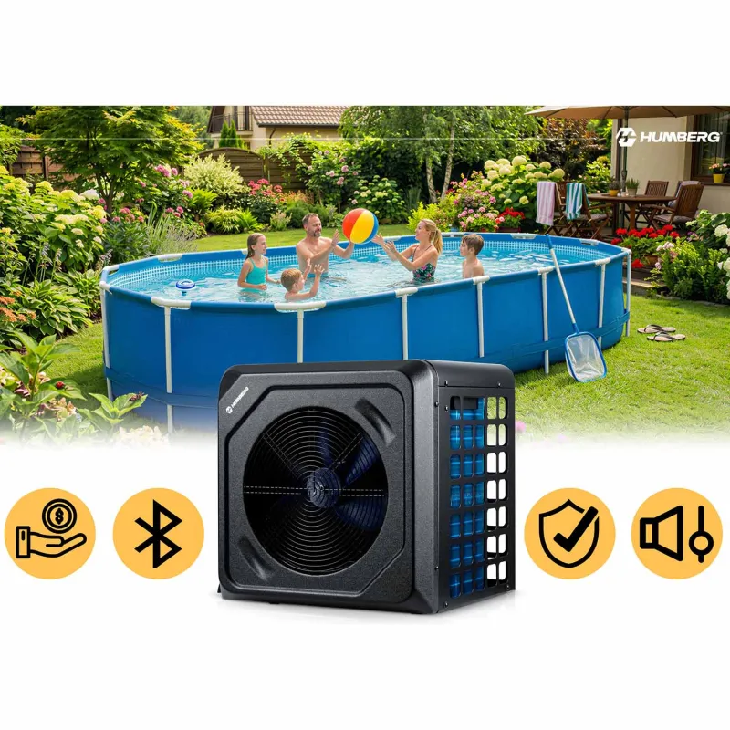 Modern 3kw hőszivattyú spa-hoz, tökéletes minden évszakra