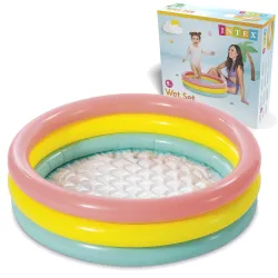 Felfújható Gyermek Medence 3 Szín 86 x 25 cm INTEX 58924