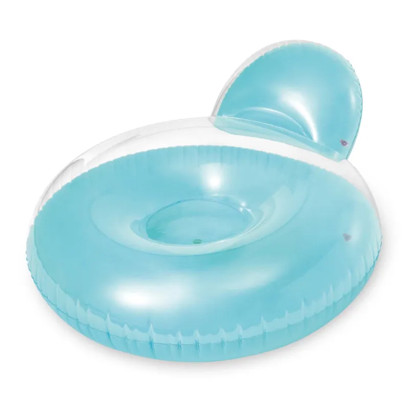 Kék INTEX 58889 fotel, elegáns kiegészítő a kerthez vagy a medencéhez