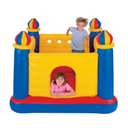 Felfújható Kastély Trambulin 175 x 175 x 135cm INTEX 48259