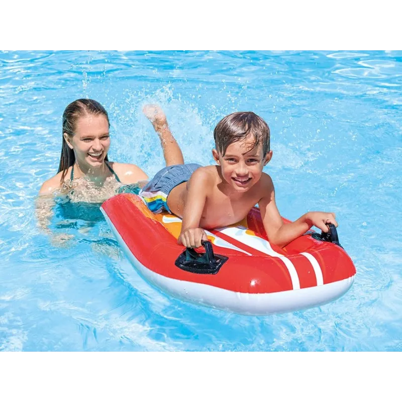 INTEX 58165 felfújható úszódeszka, tökéletes vízi játékhoz a kertben vagy a strandon