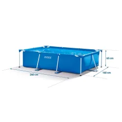 Ideális kerti medence gyerekeknek 260 x 160 x 65 cm INTEX 28271