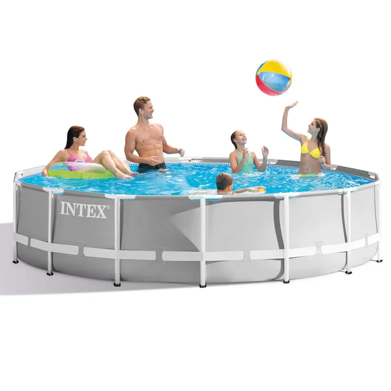 Családoknak ideális 427x107-es acélvázas medence INTEX 26720