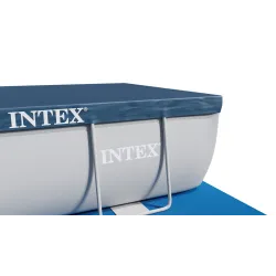 Családbarát kerti medence acélkeretes 488 x 244 x 107 cm INTEX 26792