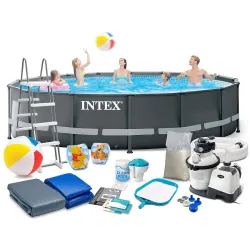 Medence szerkezettel 488 x 122 cm 17w1 INTEX 26326