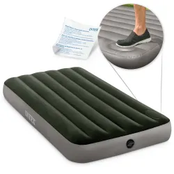Felfújható matrac 191 x 99 x 25 cm beépített lábszivattyúval INTEX 64761