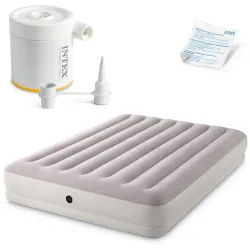 Felfújható Matrac 203x152x30 cm Elektromos Szivattyúval INTEX 64179