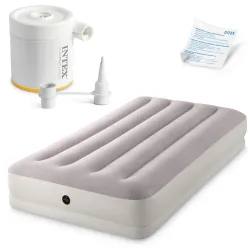 Felfújható matrac 191x99x30 cm elektromos szivattyúval INTEX 64177