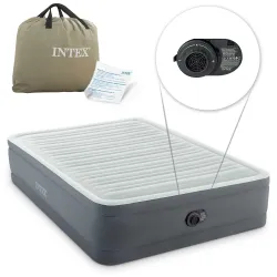 Felfújható Matrac 203x152x46 cm Beépített Elektromos Szivattyúval INTEX 64906ND