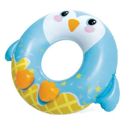 Tartós pingvin úszógumi 81 cm, tökéletes gyerekeknek