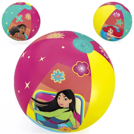 Disney Princess strandlabda 51 cm, ideális a nyári szórakozáshoz