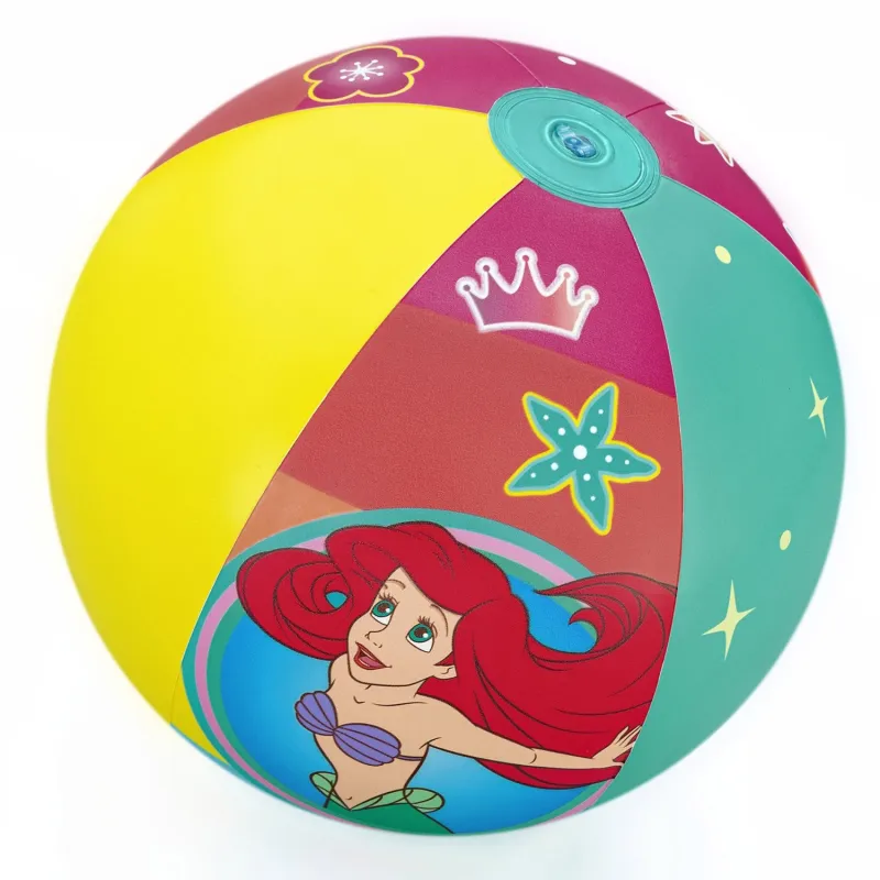 Puhat Disney Princess strandlabda, ideális vízi játékhoz