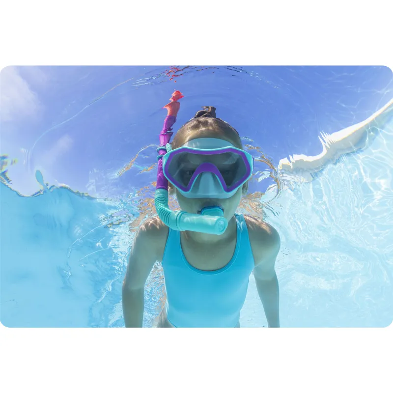 Bestway 25046 Fiatalok Snorkel Szett kék színben, aktív tinédzsereknek tervezve