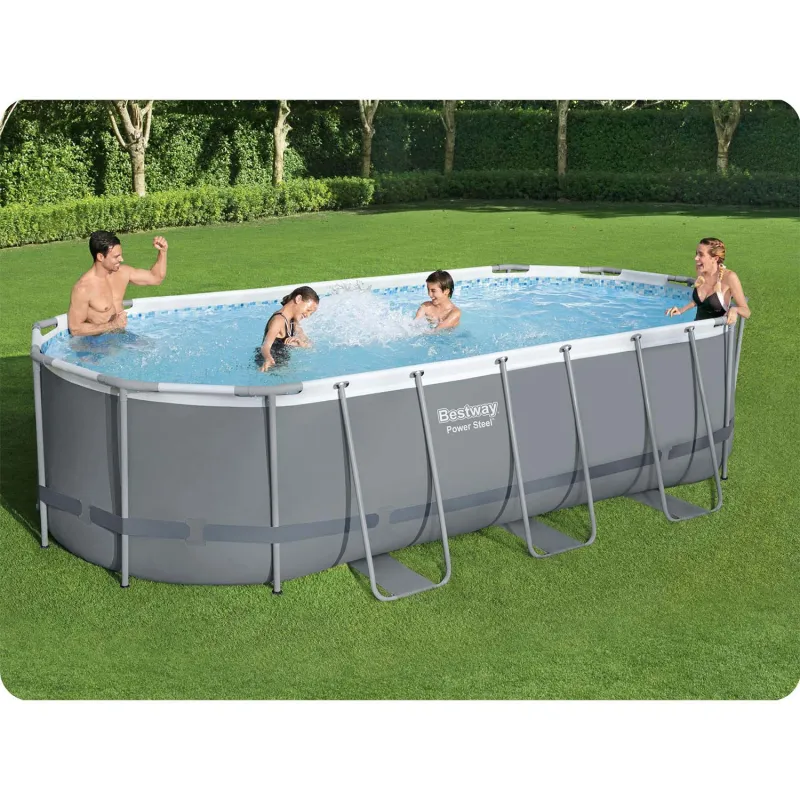 Bestway 56710 Kerti Medence 549 x 274 x 122 cm 17in1 nyári szórakozáshoz
