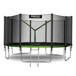 Neo-Sport Kerti Trambulin 15ft/465cm Külső Hálóval és Létrával