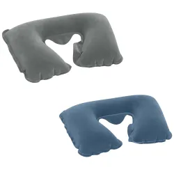 Flokázott utazópárna félhold 2 szín 46 x 28 cm Bestway 67006 szürke