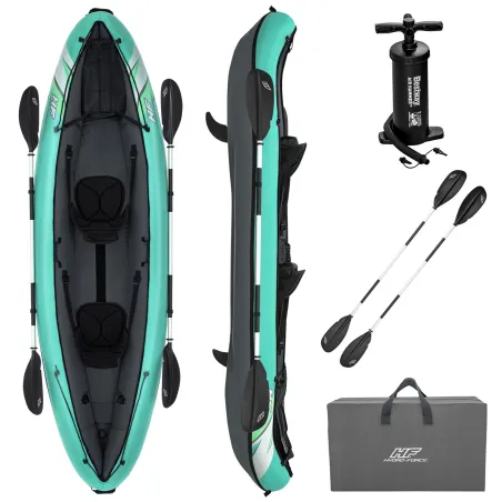 Kajak Hydro-Force Ventura X2 Bestway 65052, tartóss gumicsónak vízi kalandokhoz