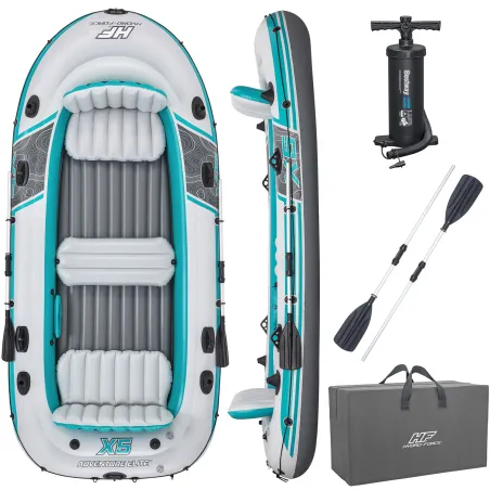 Hydro-Force Adventure Elite X5 Bestway 65159 tartós PVC anyagból készült