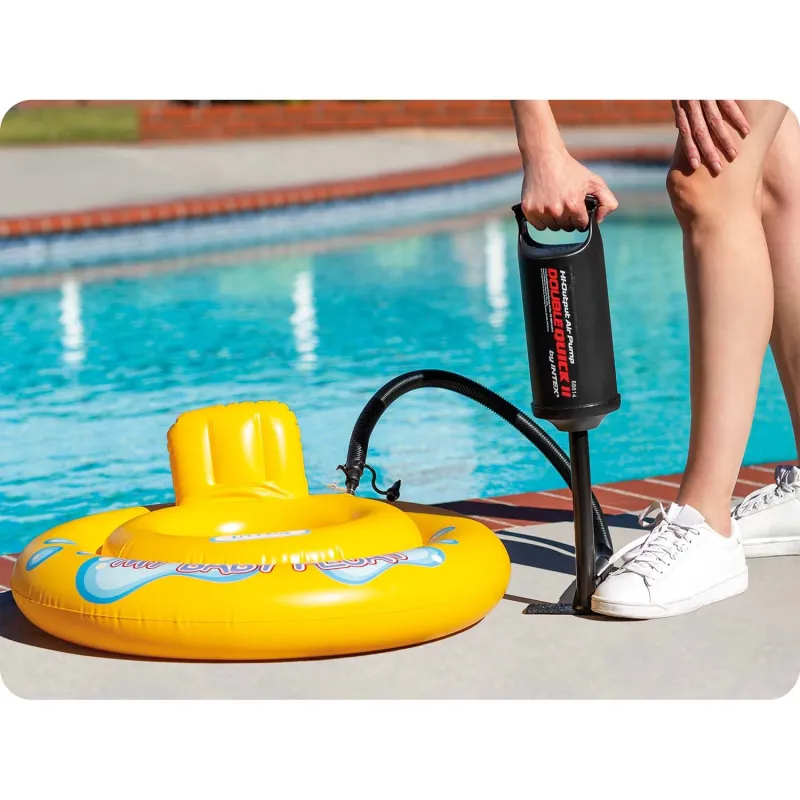 Ergonomikus fogantyúval rendelkező Double Quick II 36 cm kézi pumpa kényelmes használatra