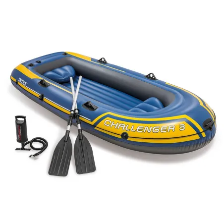 Felfújható csónak INTEX 68370 Challenger 3 295 x 137 x 43 cm vízi kalandokhoz