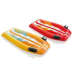 Felfujhato uszodeszka 112 x 62 cm INTEX 58165 narancssarga