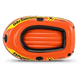 Explorer PRO 100 sárga gumicsónak, ideális családi vízi szórakozáshoz
