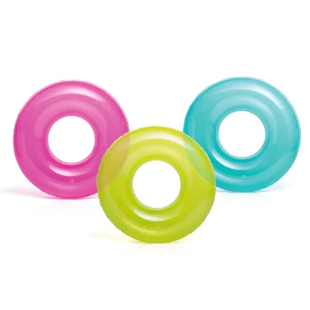 Kék úszógumi gyerekeknek 76 cm átmérővel tartós PVC-ből