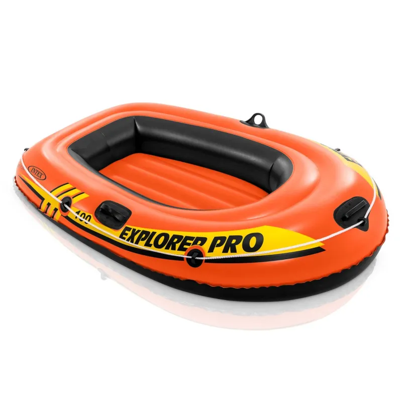 Ponton Explorer Pro 100 3w1 INTEX 58355, kék gumicsónak kültéri szórakozáshoz