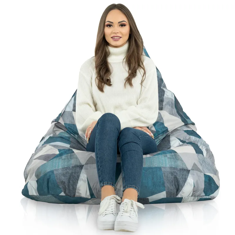 Padló Babzsákfotel Babzsák XL Bermuda - Outdoor Pro Kültéri Vízálló – nézet 60