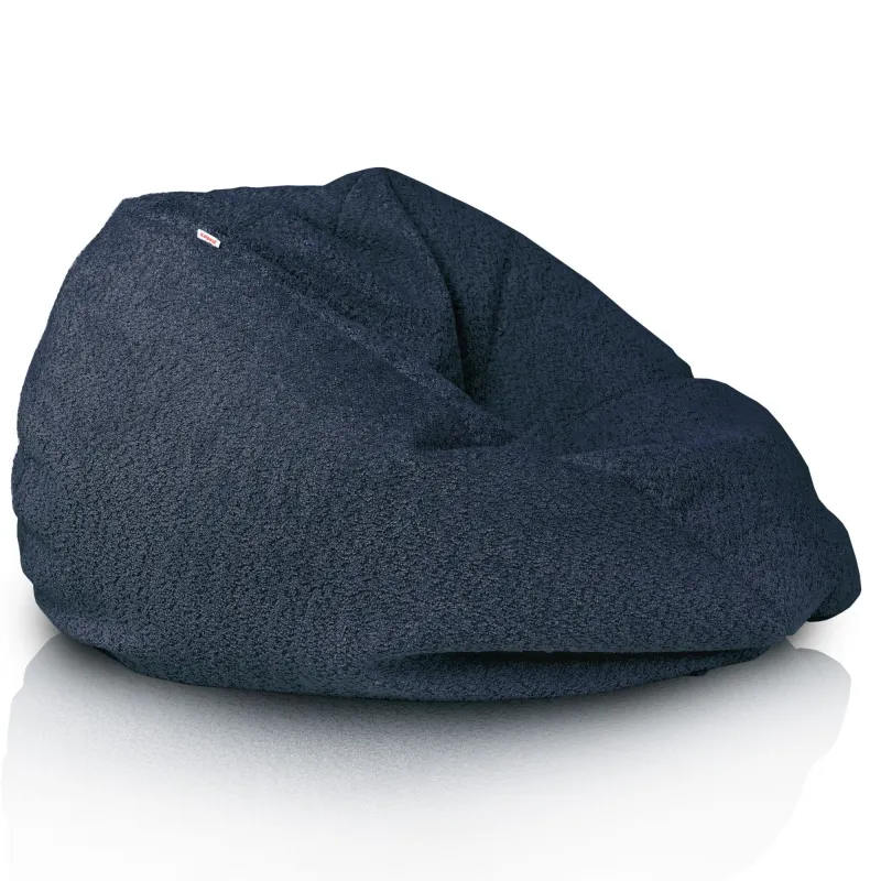 Babzsákfotel Babzsák L gyerekeknek - Bouclé (Báránybőr hatású) – nézet 26