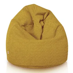 Babzsákfotel Babzsák L gyerekeknek - Bouclé (Báránybőr hatású) – nézet 39